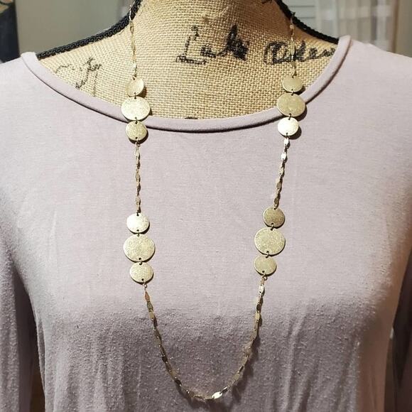 STELLA & Dot‎ disc circle necklace - Picture 2 of 4